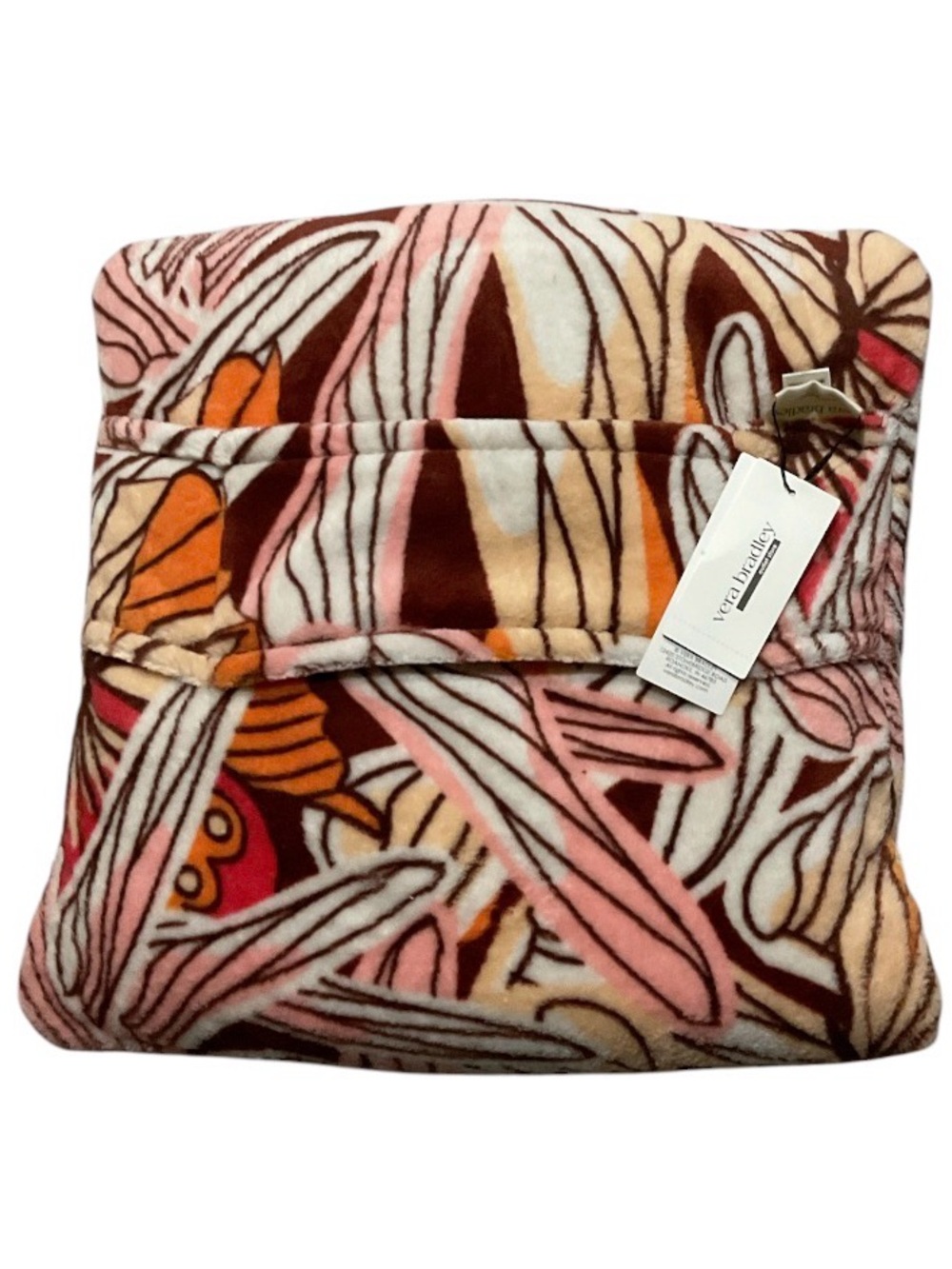Vera Bradley Plush Fleece Travel Blanket Dragonfly by Warm NWT - Picture 2 of 5